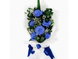 Blue Hues - 6 Stems Bouquet